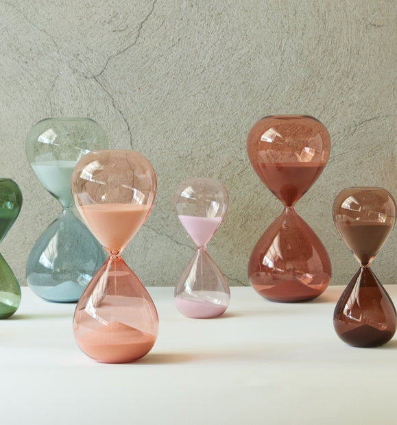 Smoky Quartz Hourglass - 15 Minute Timer