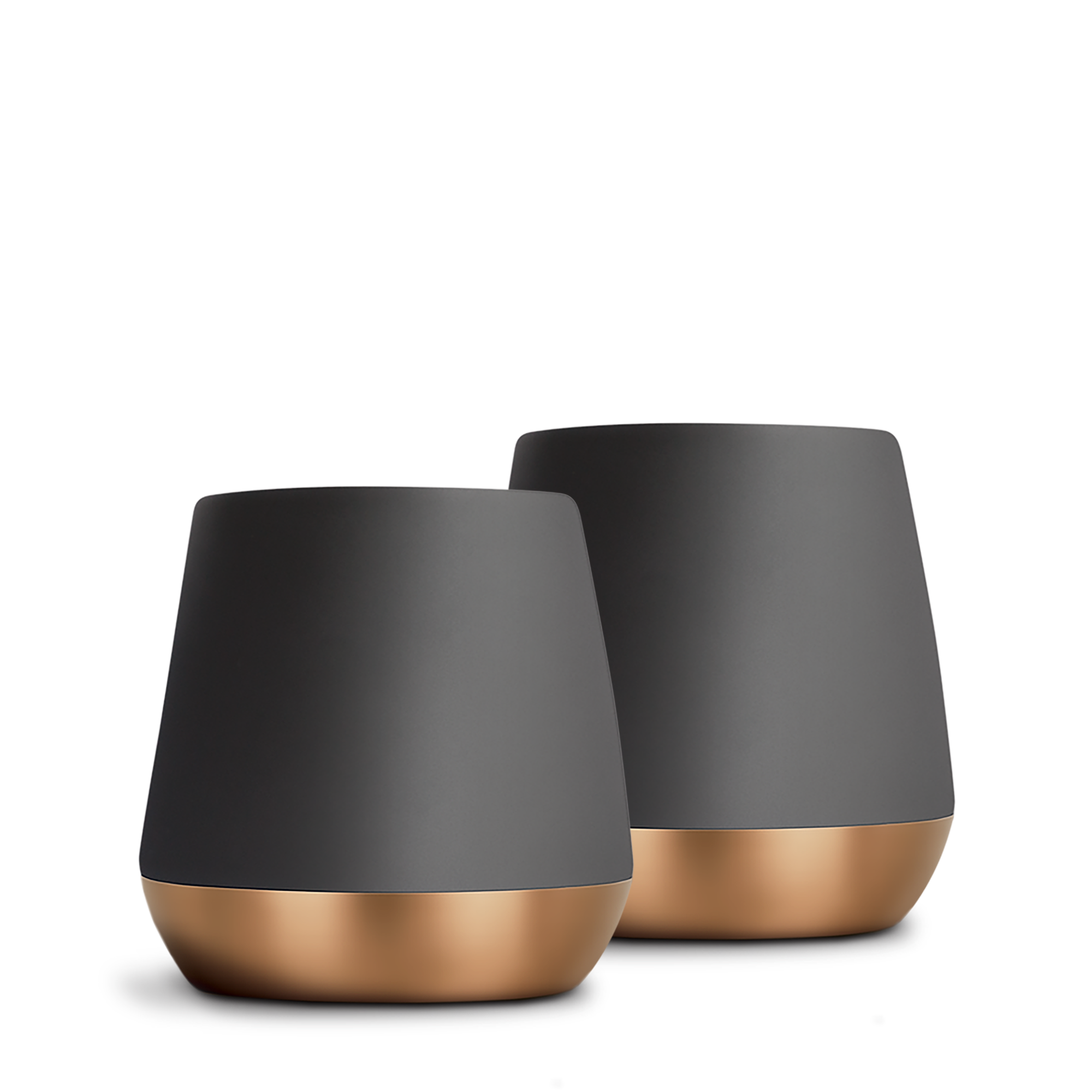 Double Wall Ceramic Mug - 8 oz / Matte Black