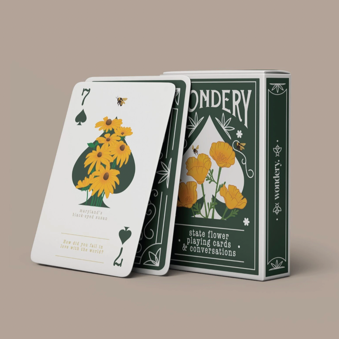 Flowers of America Playing Cards